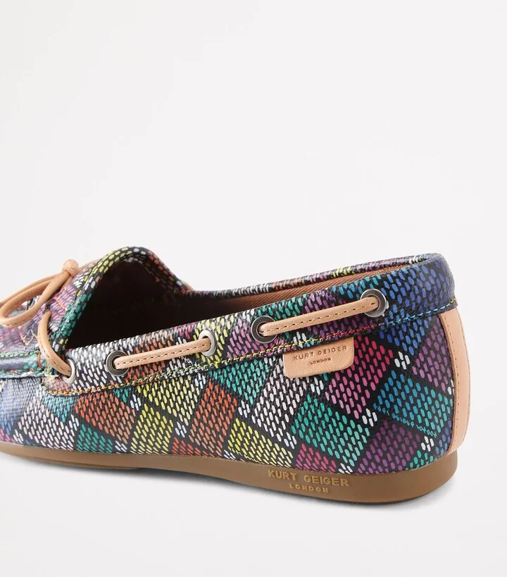 Kurt Geiger London Leather Eagle Moccasins - Image 2