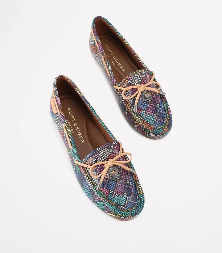 Kurt Geiger London Leather Eagle Moccasins - Image 4
