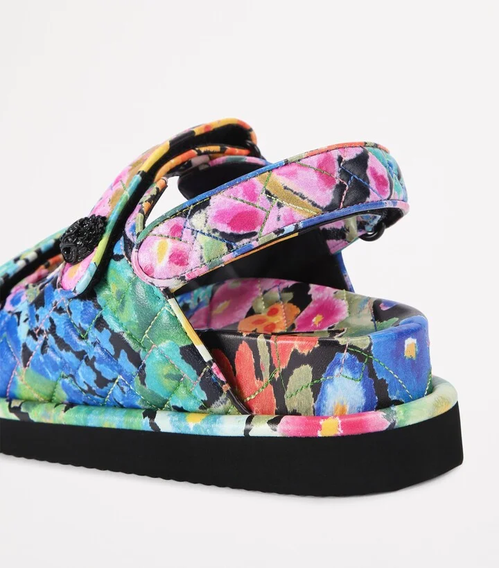 Kurt Geiger London Leather Floral Orson Sandals - Image 2