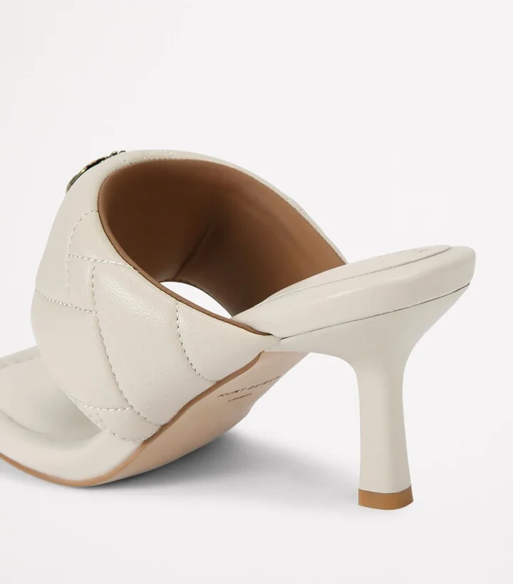 Kurt Geiger London Leather Heeled Mules - Image 2