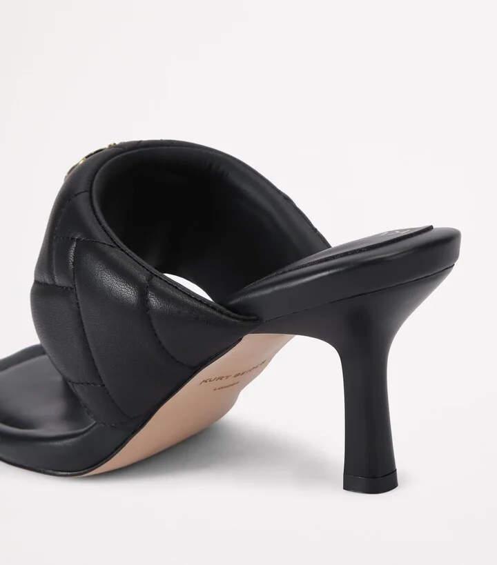 Kurt Geiger London Leather Heeled Mules - Image 2