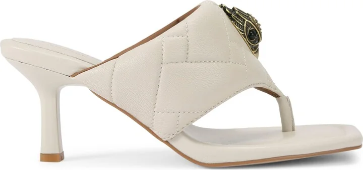 Kurt Geiger London Leather Heeled Mules