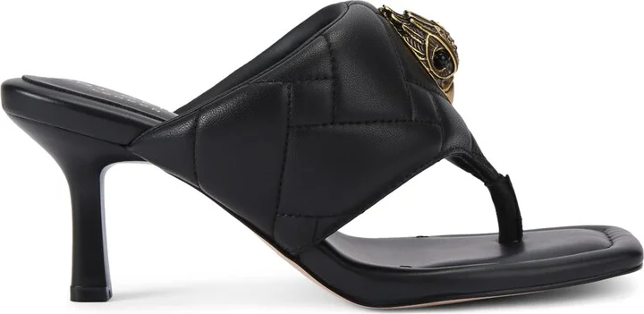 Kurt Geiger London Leather Heeled Mules