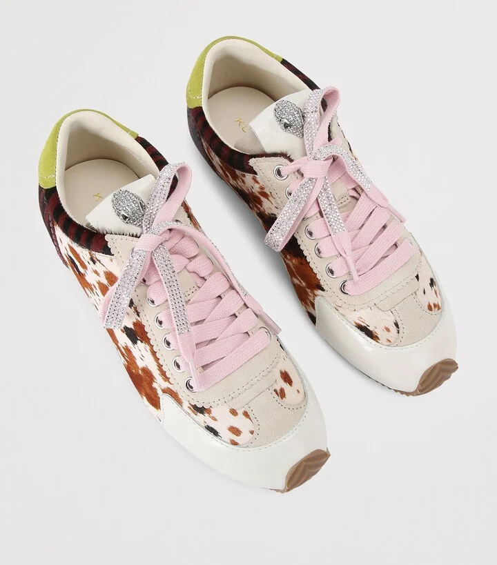 Kurt Geiger London Leather Islington Sneakers - Image 4