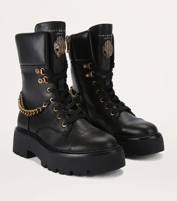 Kurt Geiger London Leather Kensington Chelsea Boots - Image 3