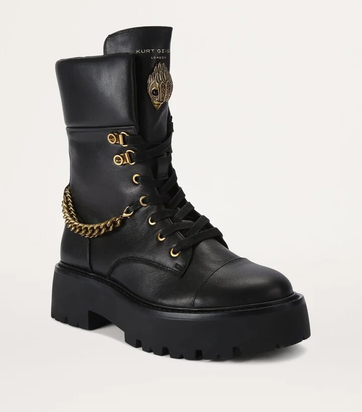 Kurt Geiger London Leather Kensington Chelsea Boots - Image 4