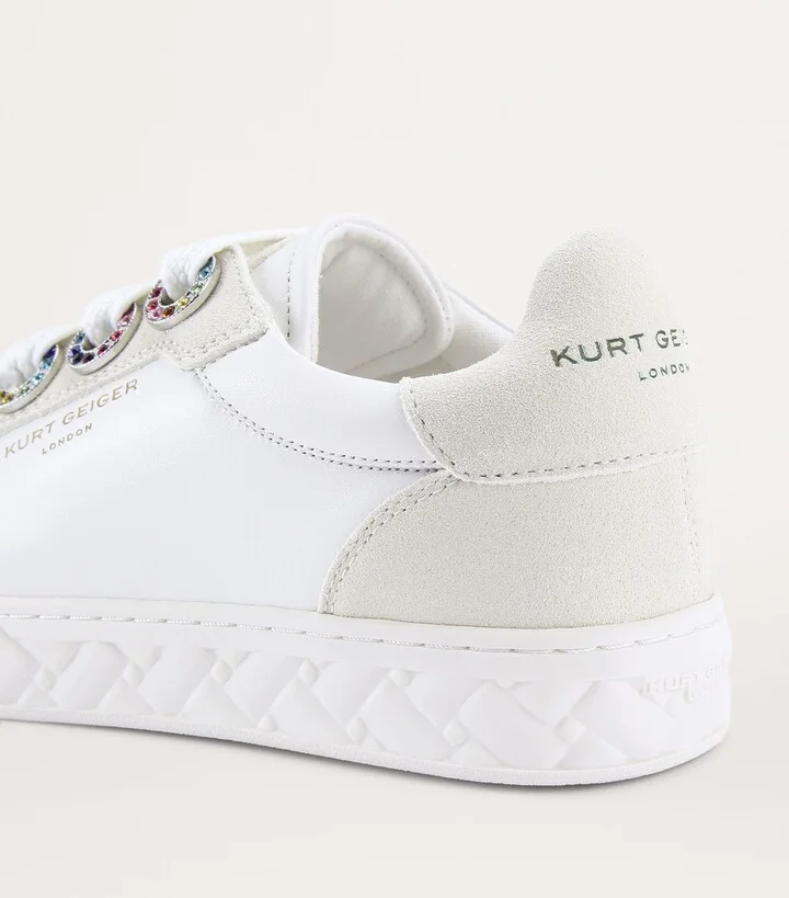 Kurt Geiger London Leather Kensington Cupsole Sneakers - Image 2