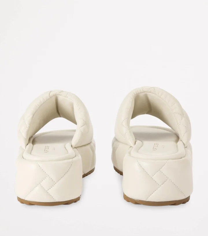 Kurt Geiger London Leather Kensington Flatform Sandals - Image 2