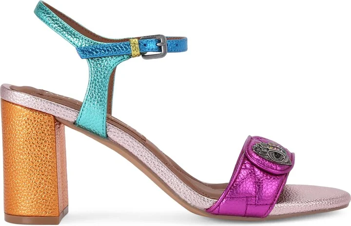 Kurt Geiger London Leather Kensington Langley Sandals