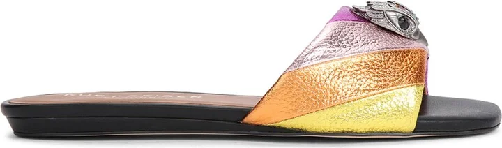 Kurt Geiger London Leather Kensington Slides - Image 3