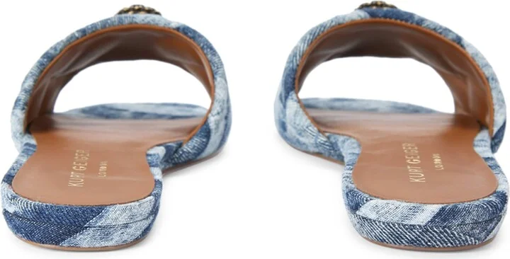Kurt Geiger London Leather Kensington Slides - Image 2