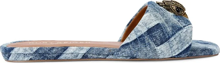 Kurt Geiger London Leather Kensington Slides - Image 3