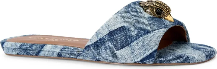 Kurt Geiger London Leather Kensington Slides