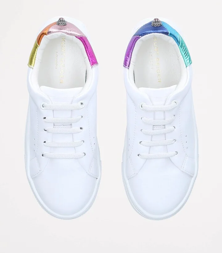 Kurt Geiger London Leather Laney Eagle Sneakers - Image 5