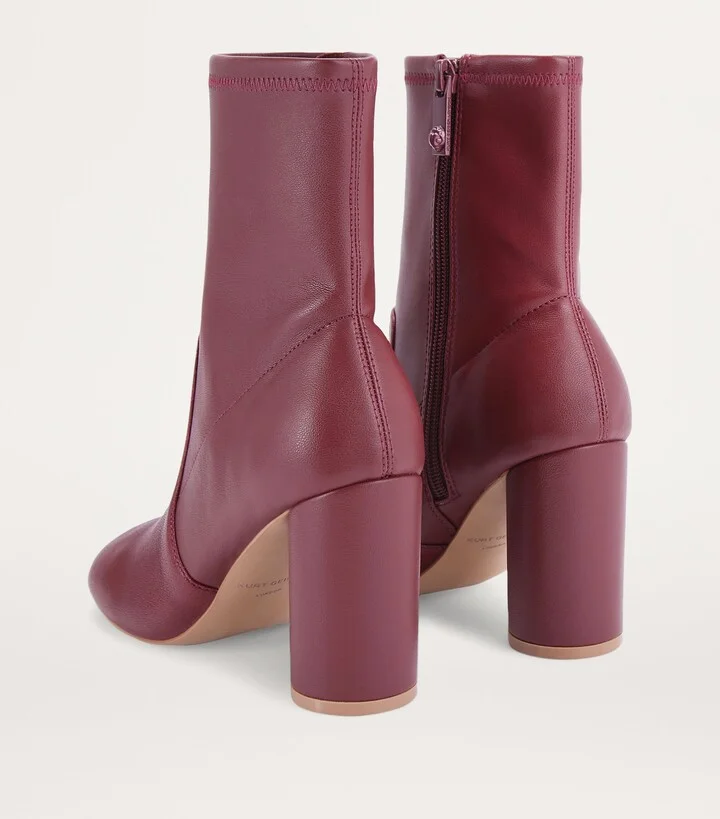 Kurt Geiger London Leather Langley Round Ankle Boots 90 - Image 2
