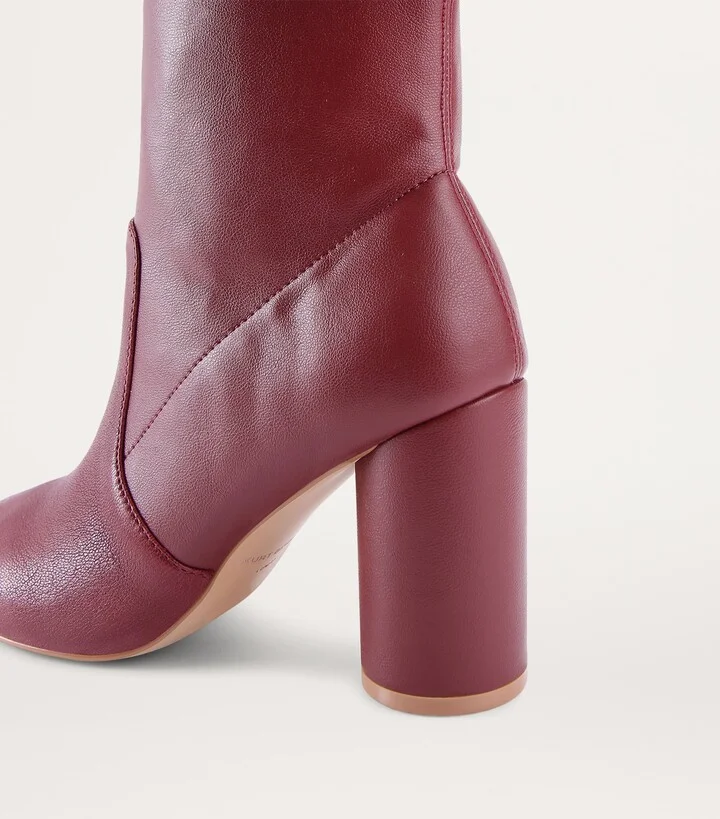 Kurt Geiger London Leather Langley Round Ankle Boots 90 - Image 3