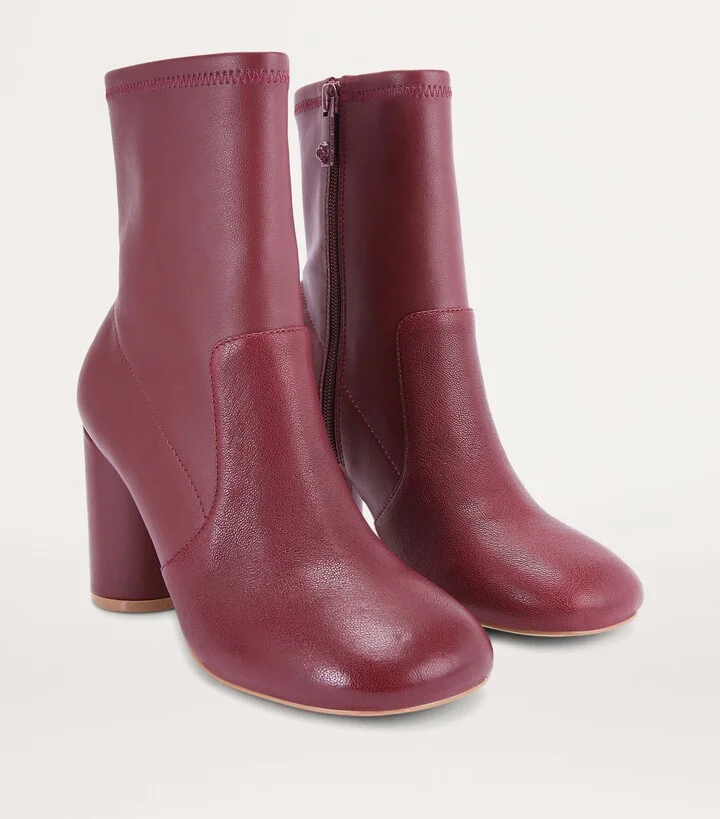 Kurt Geiger London Leather Langley Round Ankle Boots 90 - Image 4