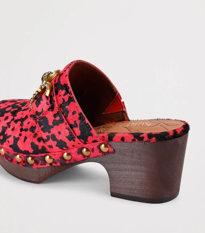 Kurt Geiger London Leather Mansion Clogs - Image 2