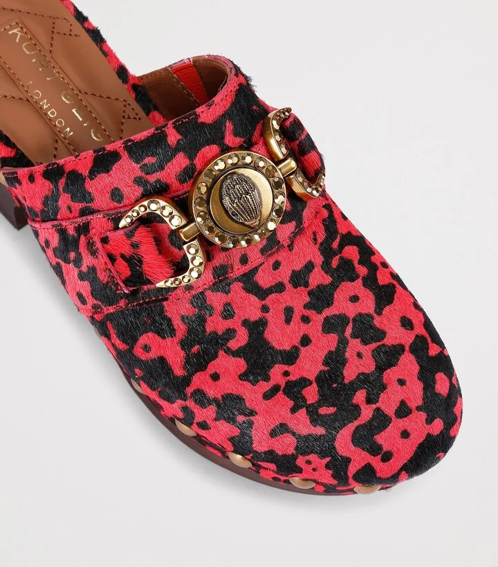 Kurt Geiger London Leather Mansion Clogs - Image 3