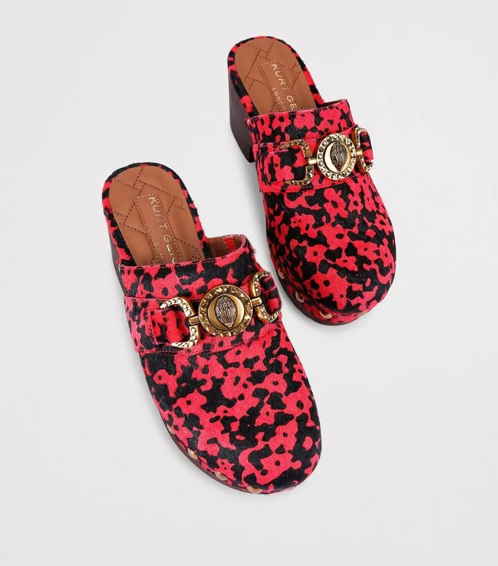 Kurt Geiger London Leather Mansion Clogs - Image 4