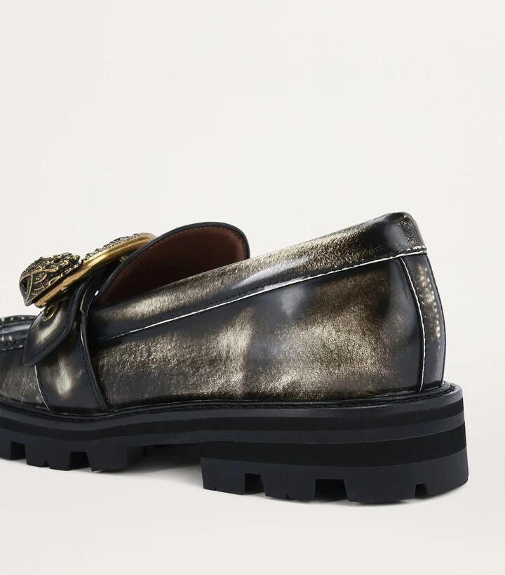 Kurt Geiger London Leather Mayfair Chunky Loafers 55 - Image 2