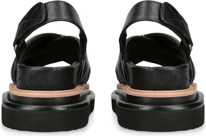 Kurt Geiger London Leather Orson Cross-Strap Sandals - Image 2