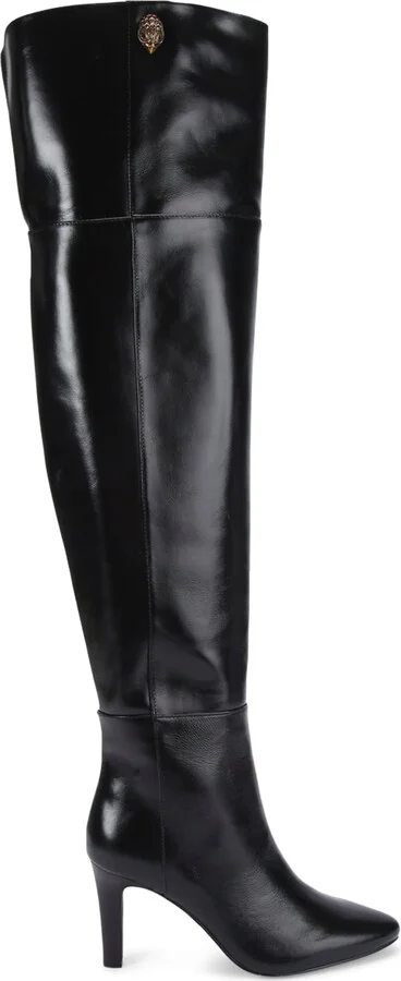 Kurt Geiger London Leather Shoreditch Over-The-Knee Boots 85