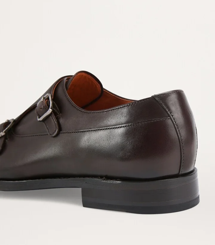 Kurt Geiger London Leather Sloane Monk Shoes - Image 2