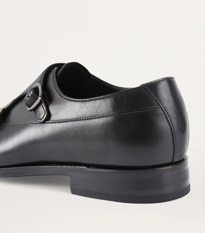 Kurt Geiger London Leather Sloane Monk Shoes - Image 2