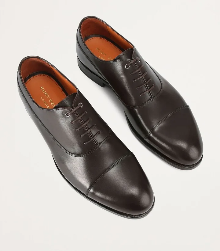 Kurt Geiger London Leather Sloane Oxford Shoes - Image 3