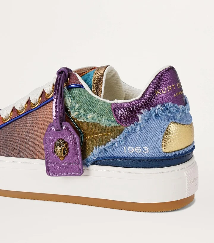 Kurt Geiger London Leather Southbank Tag Sneakers - Image 2