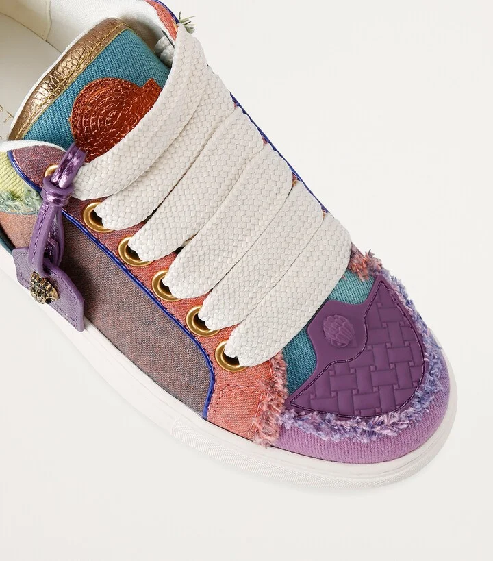 Kurt Geiger London Leather Southbank Tag Sneakers - Image 3