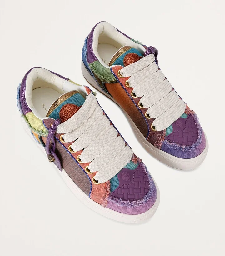 Kurt Geiger London Leather Southbank Tag Sneakers - Image 4