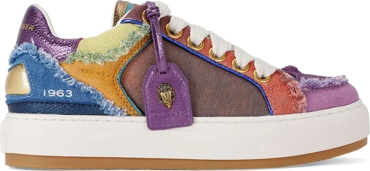 Kurt Geiger London Leather Southbank Tag Sneakers