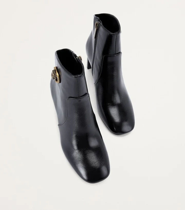 Kurt Geiger London Leather Square-Toe Chelsea Boots - Image 4
