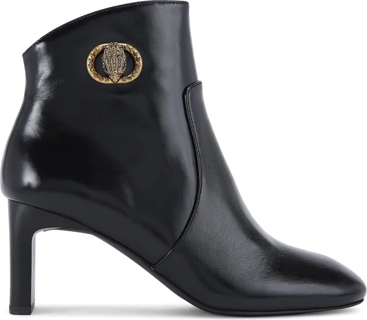 Kurt Geiger London Leather Square-Toe Chelsea Boots