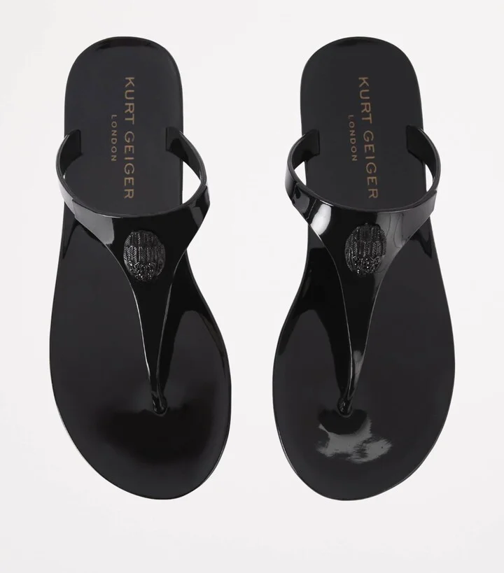 Kurt Geiger London Maddison T-Bar Drench Sandals - Image 4
