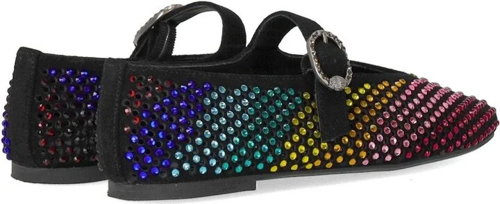 Kurt Geiger London Mayfair Multicolored Ballet Flat Shoe - Image 4