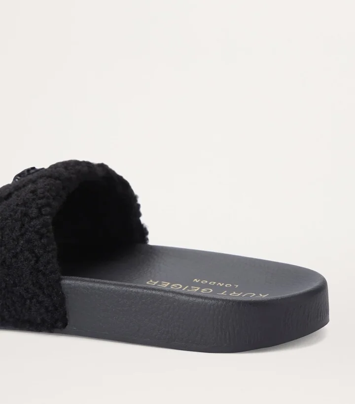 Kurt Geiger London Meena Teddy Slides - Image 2
