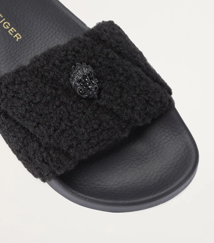 Kurt Geiger London Meena Teddy Slides - Image 4