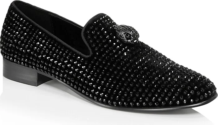 Kurt Geiger London Men's Ace Studded Slip On Loafers