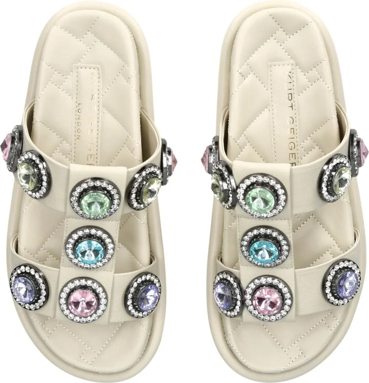 Kurt Geiger London Orson Crystal Sandals - Image 4