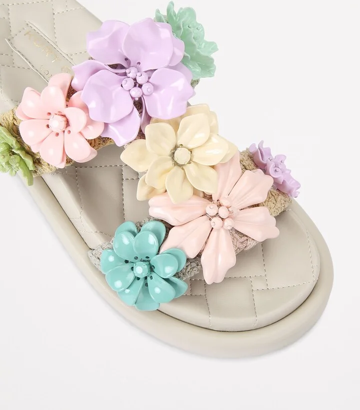 Kurt Geiger London Orson Flower Sandals - Image 3
