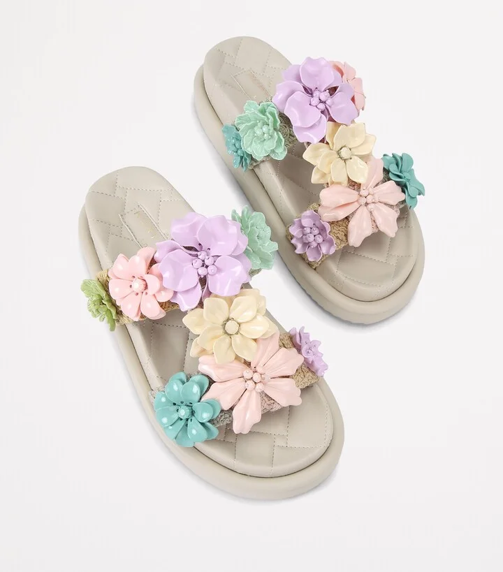 Kurt Geiger London Orson Flower Sandals - Image 4