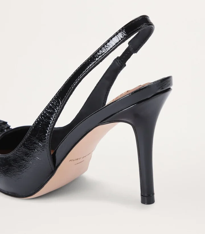 Kurt Geiger London Patent Belgravia Slingback Pumps - Image 2