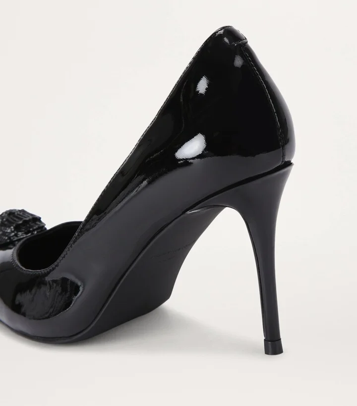 Kurt Geiger London Patent Leather Belgravia Eagle Pumps - Image 2