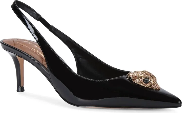 Kurt Geiger London Patent Leather Belgravia Slingback Pumps