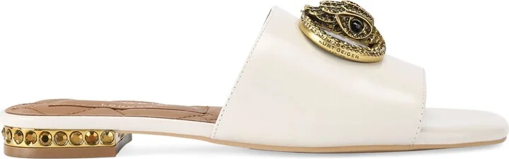 Kurt Geiger London Patent Leather Chelsea Flat Sandals