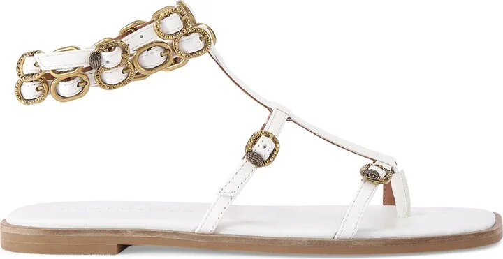 Kurt Geiger London Patent Leather Regent Gladiator Sandals