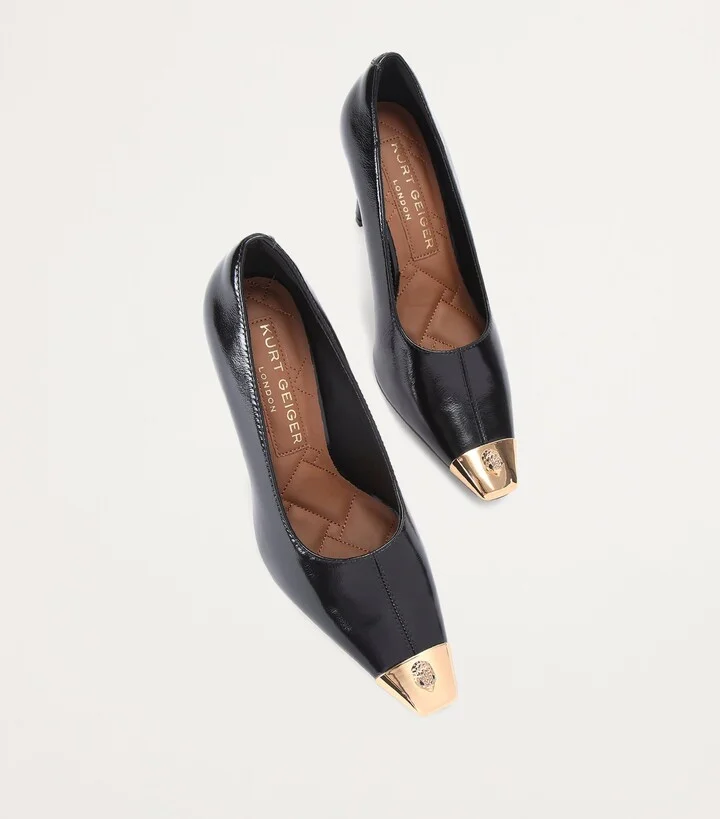Kurt Geiger London Patent Leather Regent Pumps 90 - Image 3